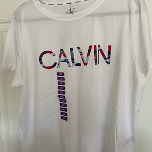 NEW Calvin Klein Plus Camouflage Tee